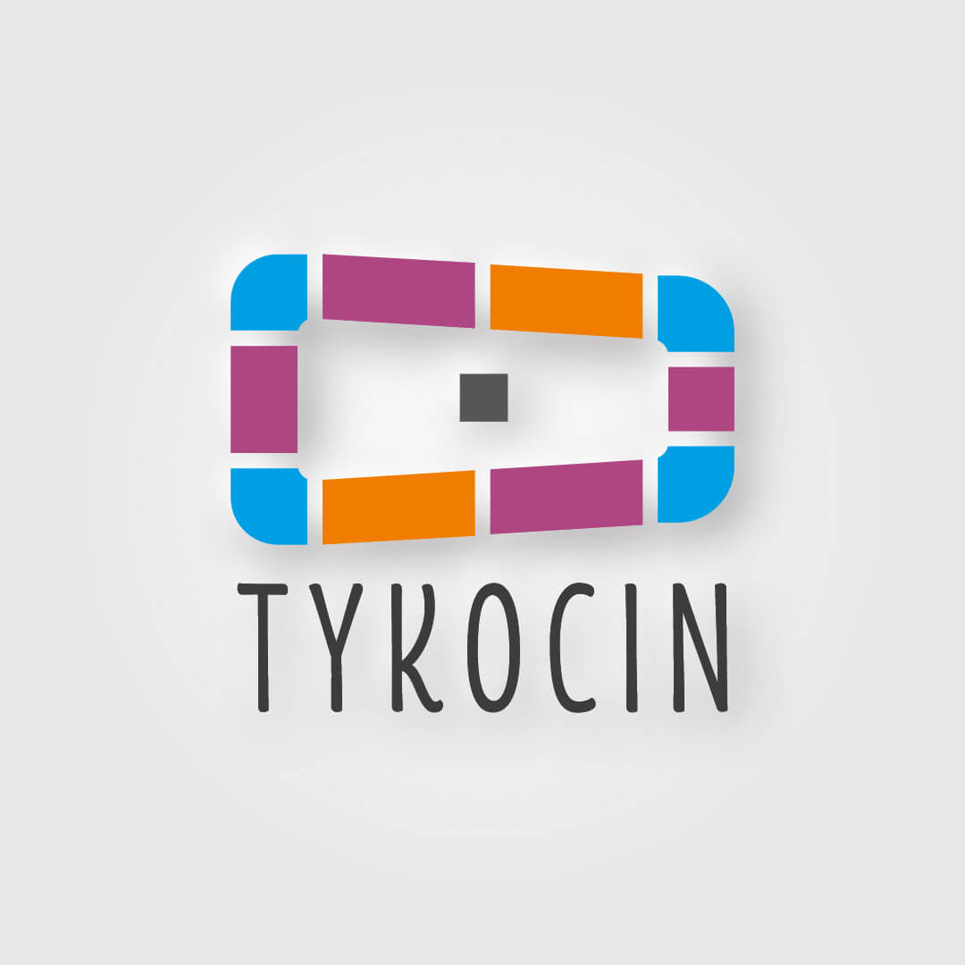 Tykocin Logo oraz księga znaku wykonana dla gminy Tykocin.