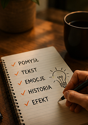 Wsparcie copywritingu i pomysłów