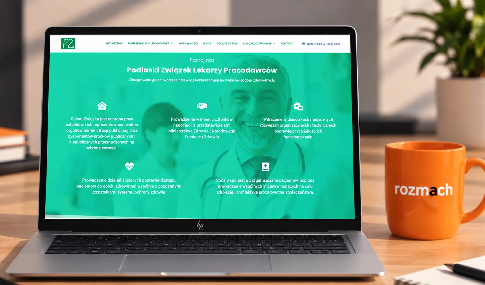 Rebranding lokalnej firmy — realizacja Rozmach